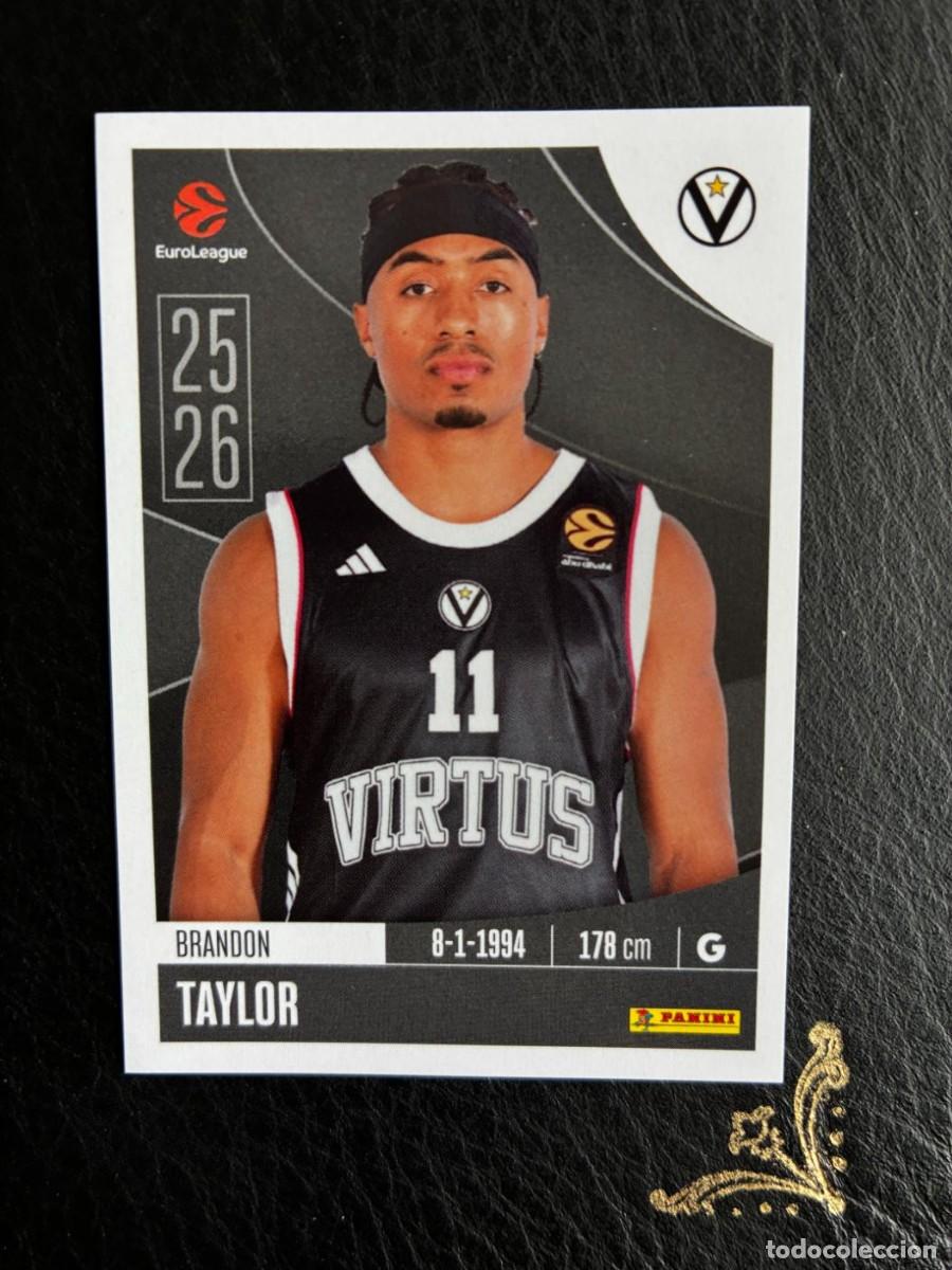 Collezionismo sportivo: 356 BRANDON TAYLOR PANIONIOS EUROLEAGUE 25 26 2025 2026 PANINI album