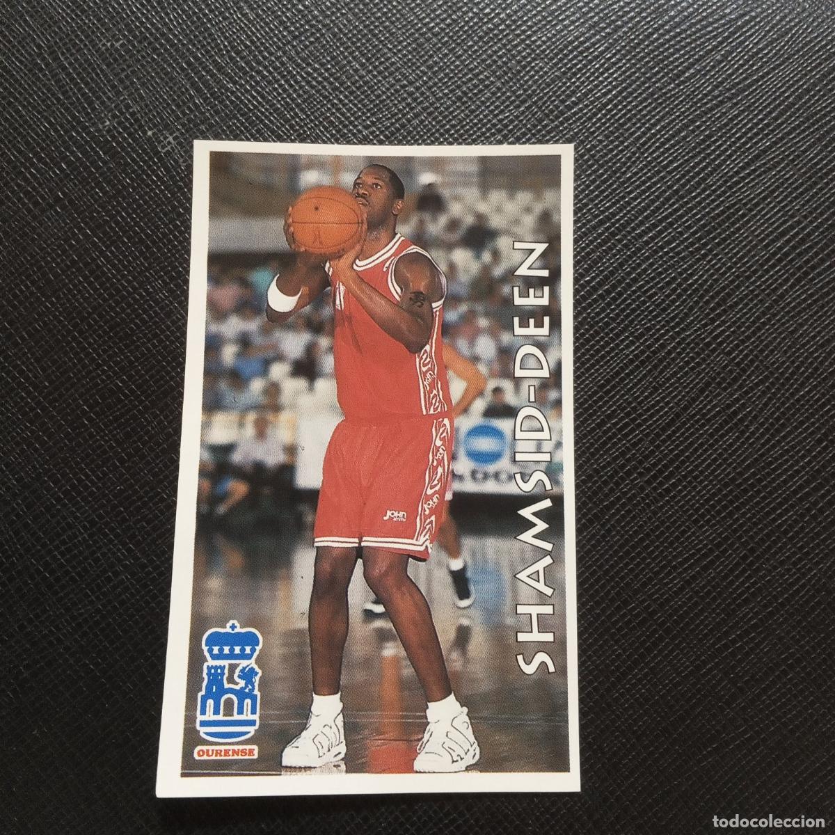 Collezionismo sportivo: 225 SHAMSID DEEN OURENSE MUNDICROMO ACB 96 97 BALONCESTO 1996 1997 - SIN PEGAR - A98 PG136