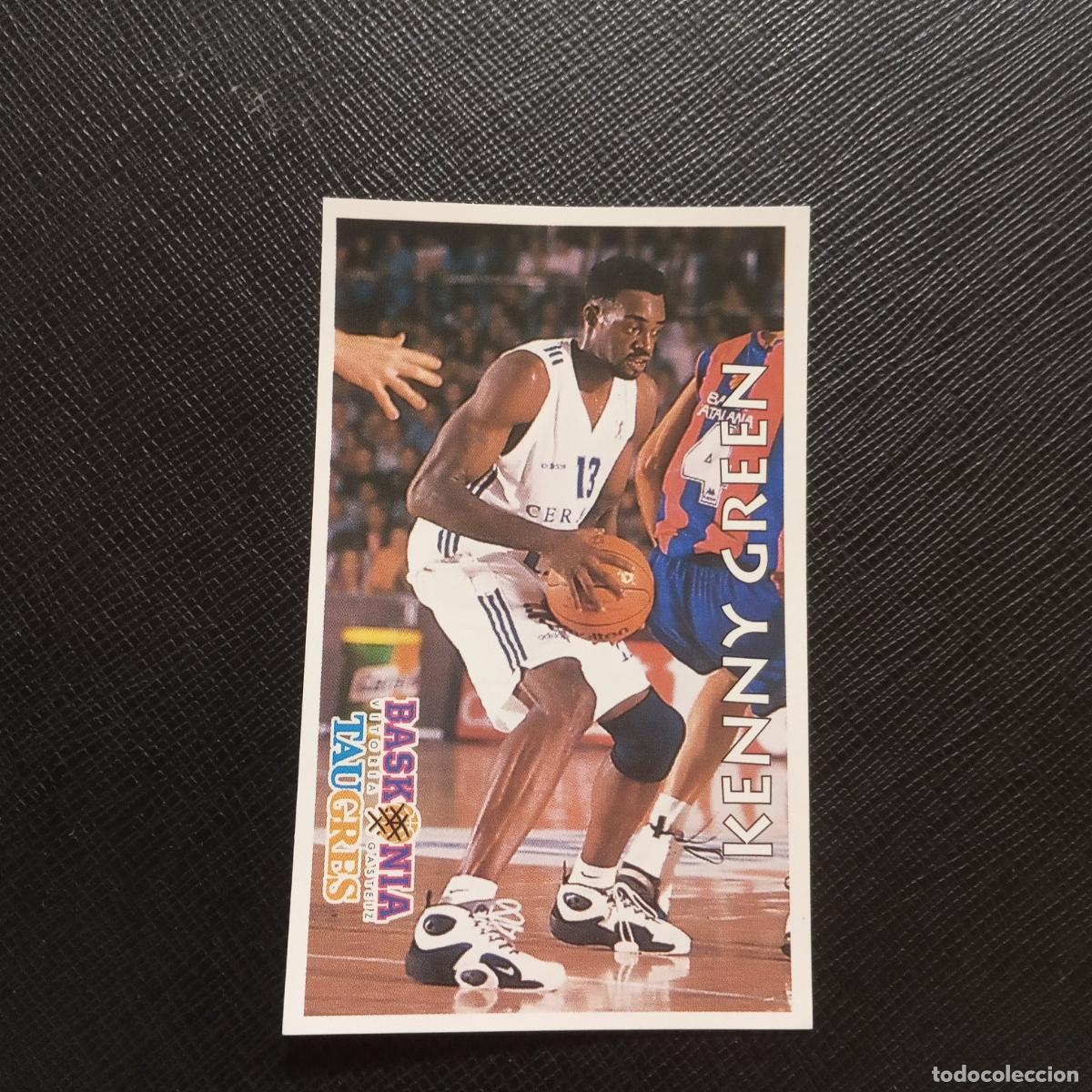 Collezionismo sportivo: 108 KENNY GREEN BASKONIA TAUGRES MUNDICROMO ACB 96 97 BALONCESTO 1996 1997 - SIN PEGAR - A98 PG136
