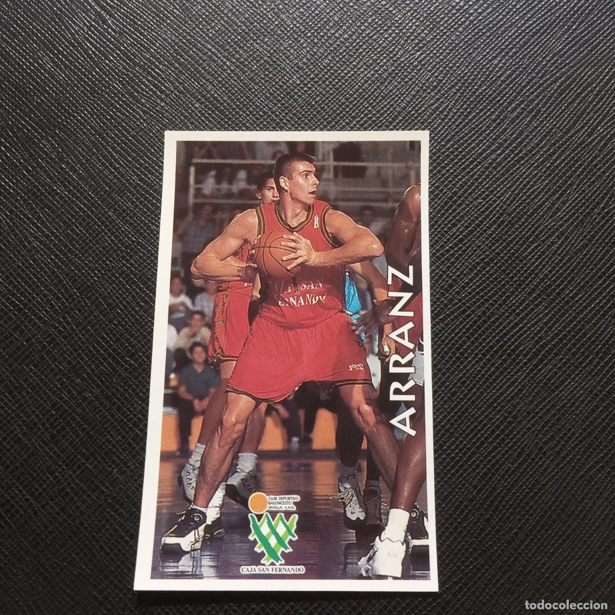 Coleccionismo deportivo: 29 ARRANZ CAJA SAN FERNANDO MUNDICROMO ACB 96 97 BALONCESTO 1996 1997 - SIN PEGAR - A98 PG163