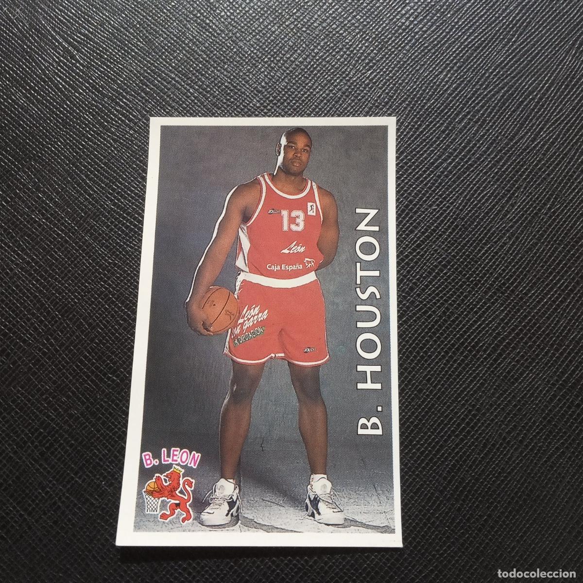 Coleccionismo deportivo: 152 B HOUSTON LEON MUNDICROMO ACB 96 97 BALONCESTO 1996 1997 - SIN PEGAR - A98 PG163
