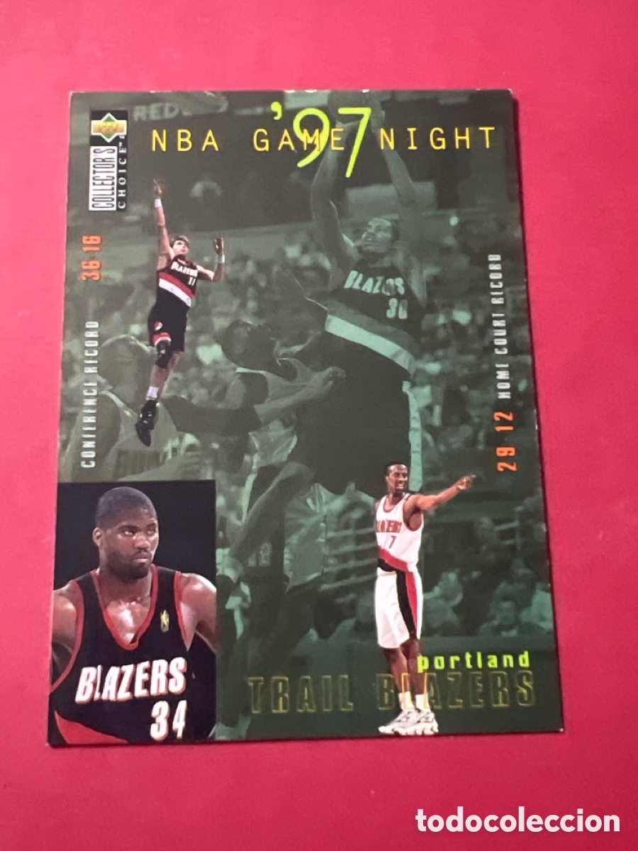 Coleccionismo deportivo: C785. 1997-98 Upper Deck Collector's Choice - NBA Game Night Portland Trail Blazers #177