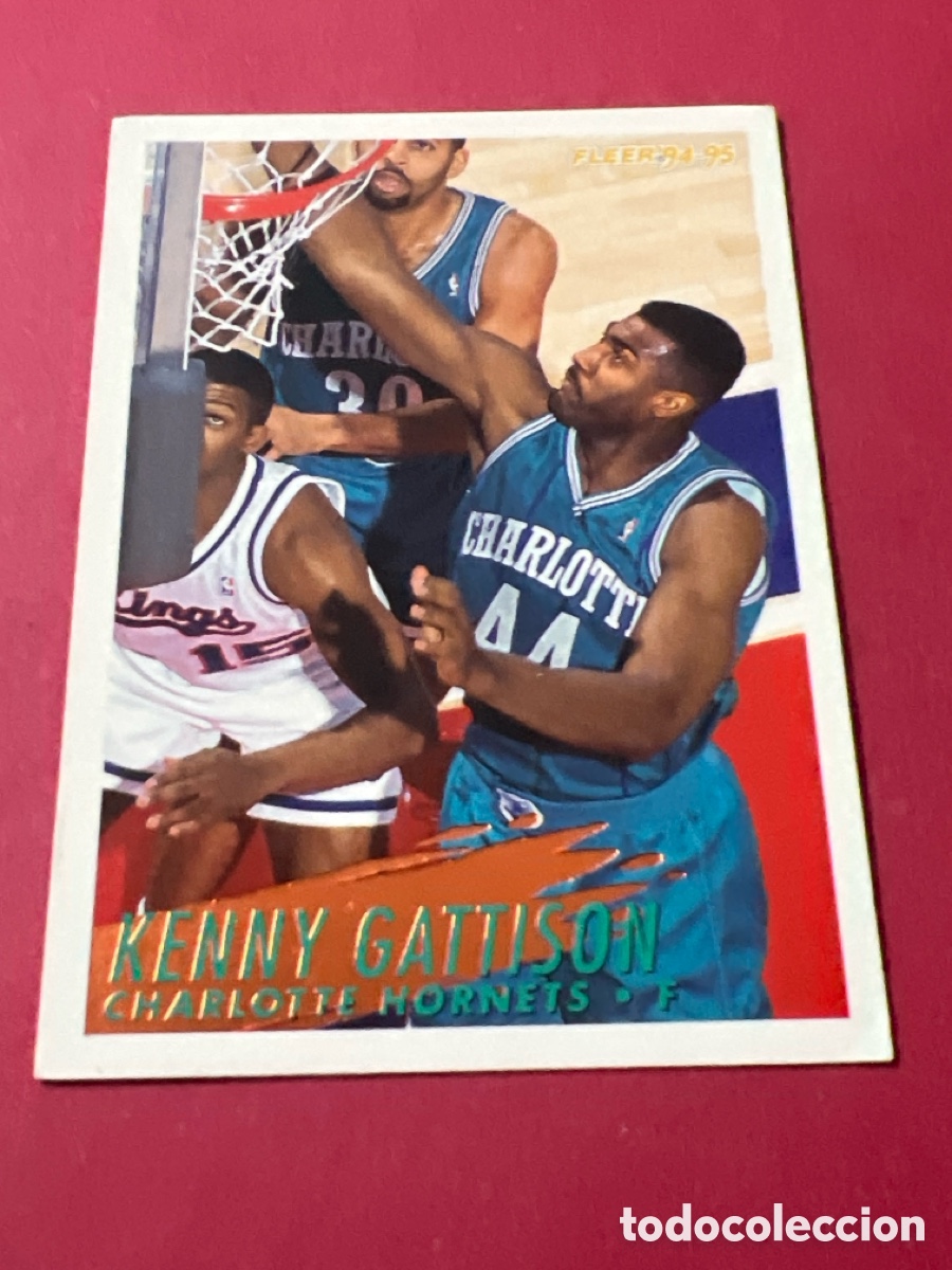 Coleccionismo deportivo: C794. 1994-95 Fleer #23 Kenny Gattison NBA Basketball Trading Card
