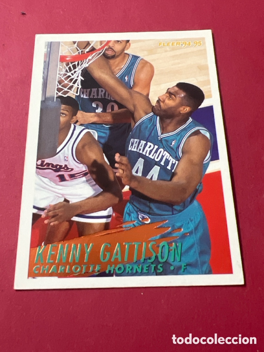 Coleccionismo deportivo: C798. 1994 Fleer #23 Kenny Gattison Hornets Old Dominion University 8
