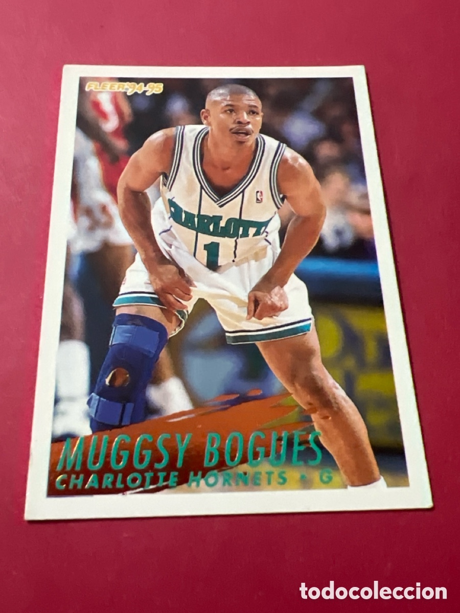 Coleccionismo deportivo: C803. TYRONE MUGGSY BOGUES 1994-95 FLEER CARD NM-MT CONDITION