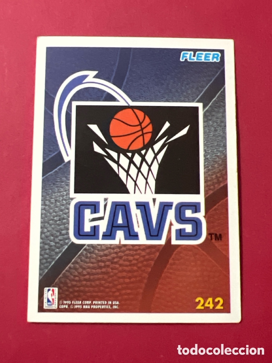 Coleccionismo deportivo: C804.FLEER 1995 - CAVS 242 - NBA - BASKETBALL
