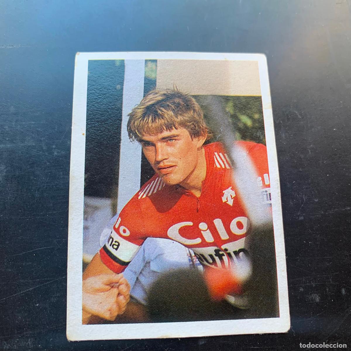 Sports collectibles: Cromo del album trideporte 85 ciclista n&ordm; 169 urs zimmerman