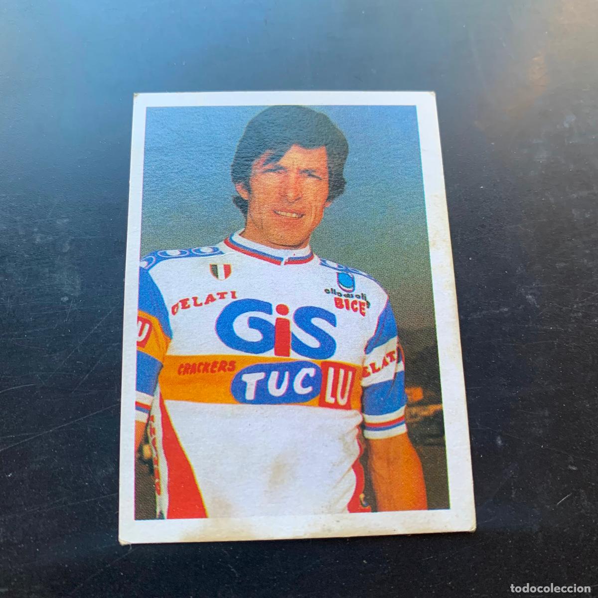 Colecionismo desportivo: Cromo del album trideporte 85 ciclista n&ordm; 163 francesco moser