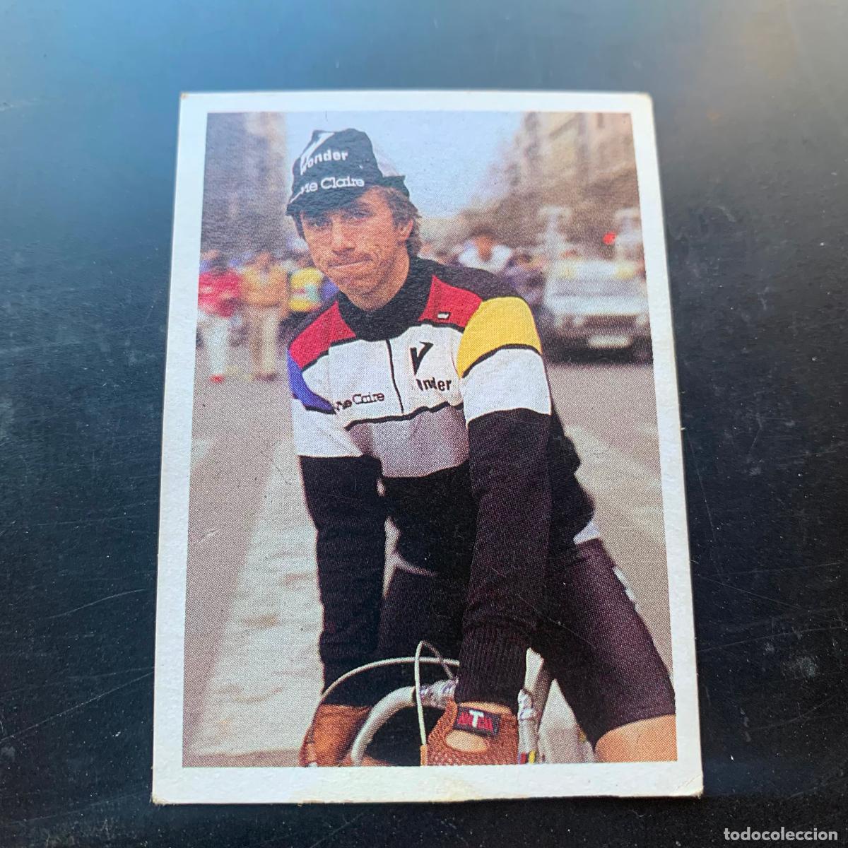 Colecionismo desportivo: Cromo del album trideporte 85 ciclista n&ordm; 161 greg lemond