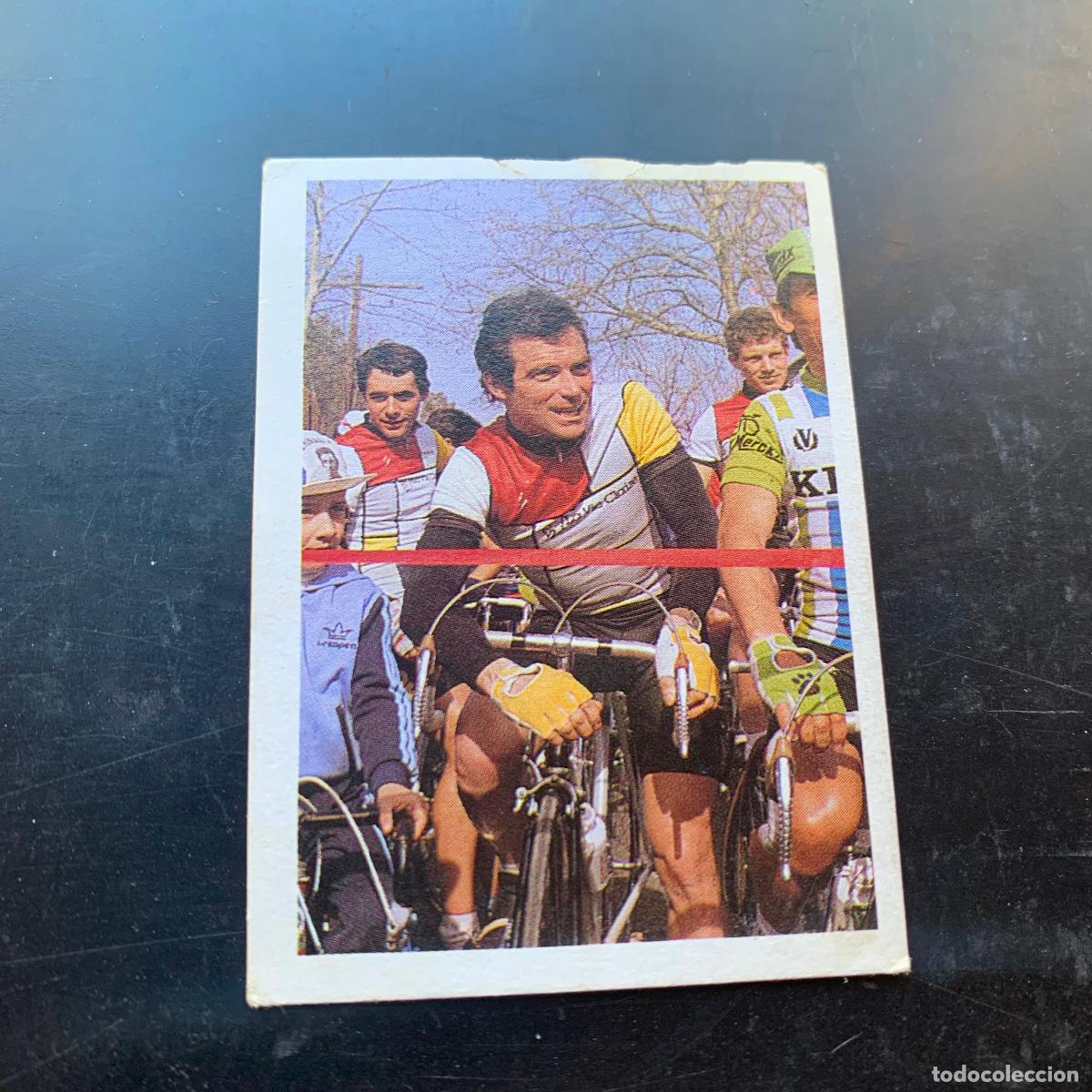 Colecionismo desportivo: Cromo del album trideporte 85 ciclista n&ordm; 158 bernard hinault