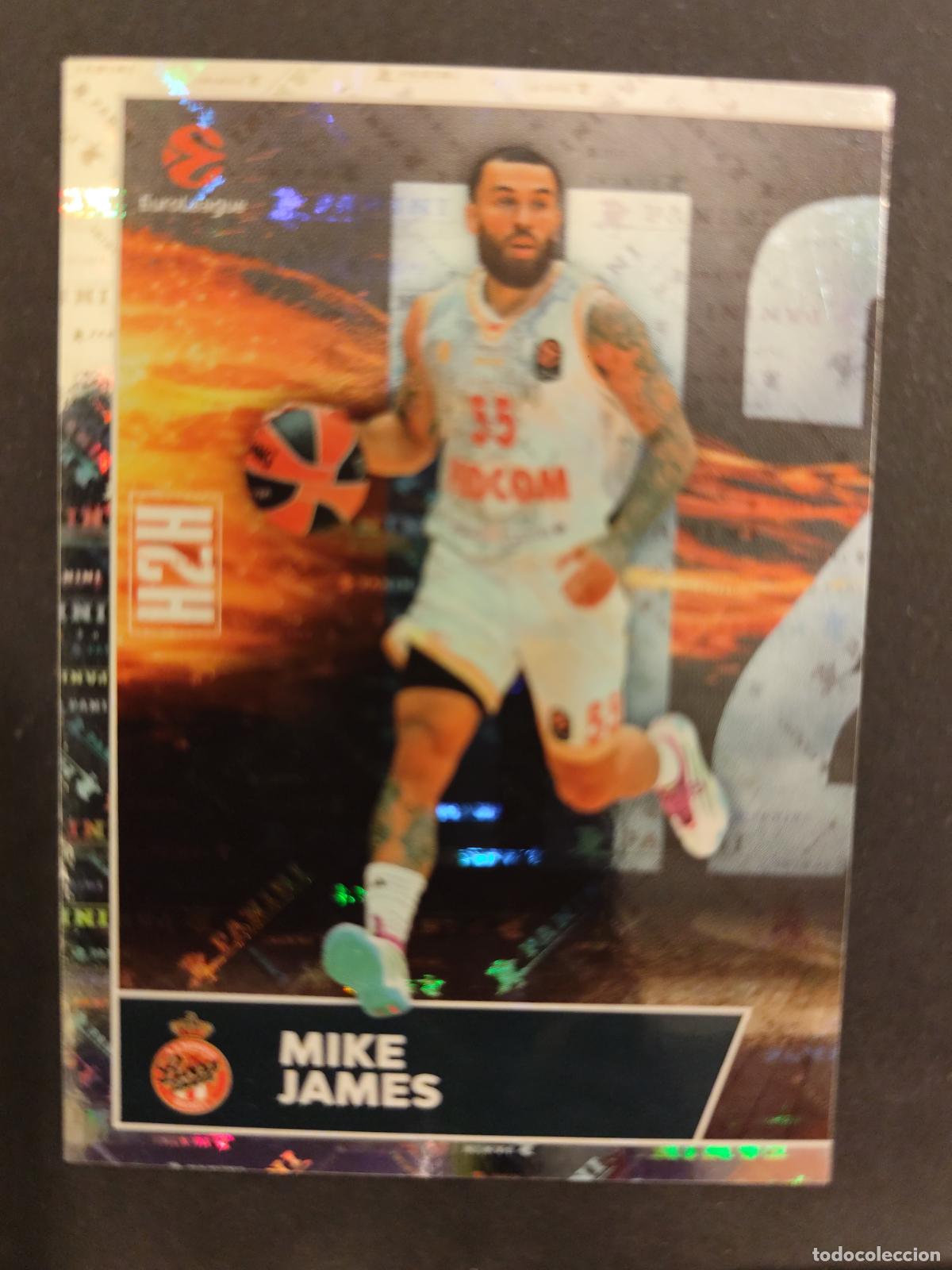 Coleccionismo deportivo: 24 MIKE JAMES AS MONACO HEAD TO HEAD EUROLEAGUE 2025 2026 25 26 BALONCESTO