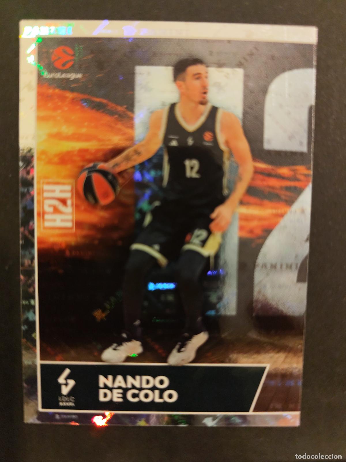 Coleccionismo deportivo: 30 NANDO DE COLO ASVEL VILLEURBANNE HEAD TO HEAD EUROLEAGUE 2025 2026 25 26 BALONCESTO