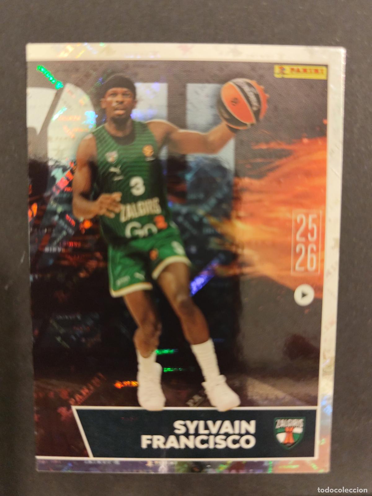 Coleccionismo deportivo: 37 SYLVAIN FRANCISCO ŽALGIRIS KAUNAS HEAD TO HEAD EUROLEAGUE 2025 2026 25 26 BALONCESTO