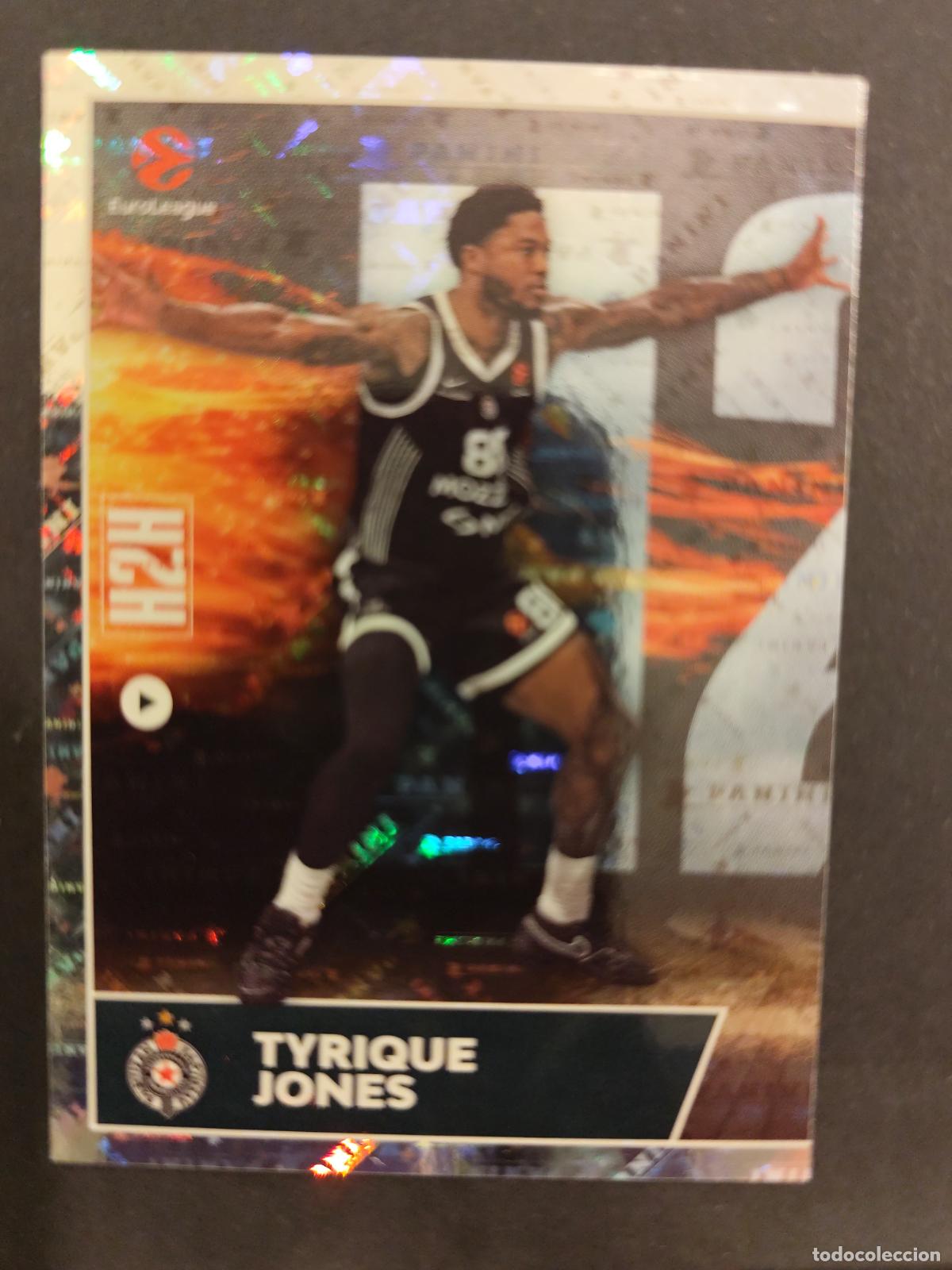 Coleccionismo deportivo: 32 TYRIQUE JONES PARTIZAN BELGRADO HEAD TO HEAD EUROLEAGUE 2025 2026 25 26 BALONCESTO