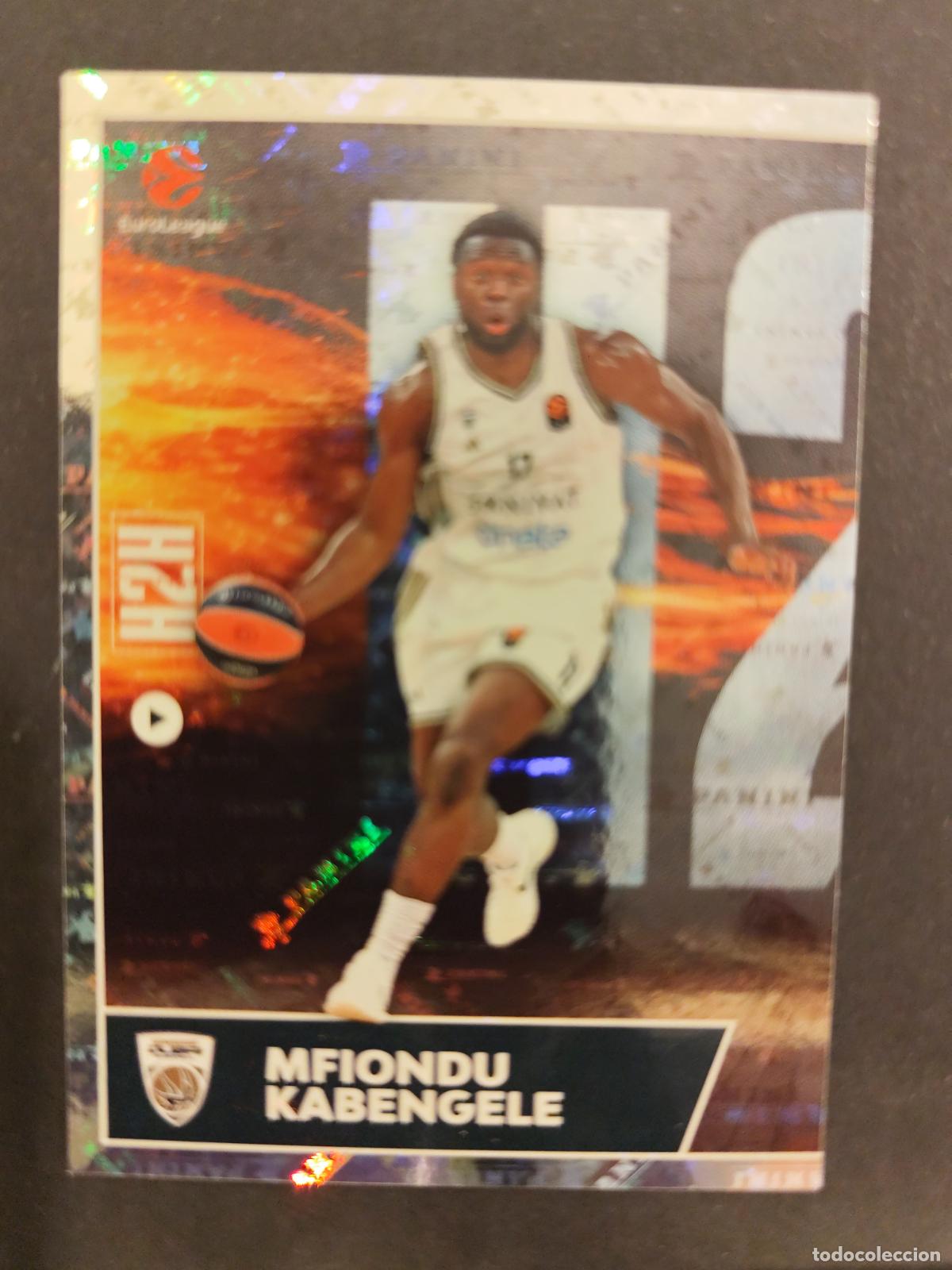 Coleccionismo deportivo: 42 MFIONDU KABENGELE DUBAI BASKETBALL HEAD TO HEAD EUROLEAGUE 2025 2026 25 26 BALONCESTO