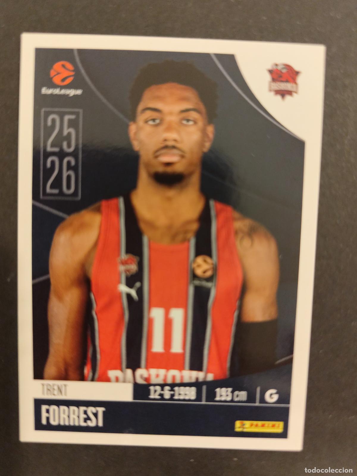 Coleccionismo deportivo: 85 TRENT FORREST BASKONIA EUROLEAGUE 2025 2026 25 26 BALONCESTO