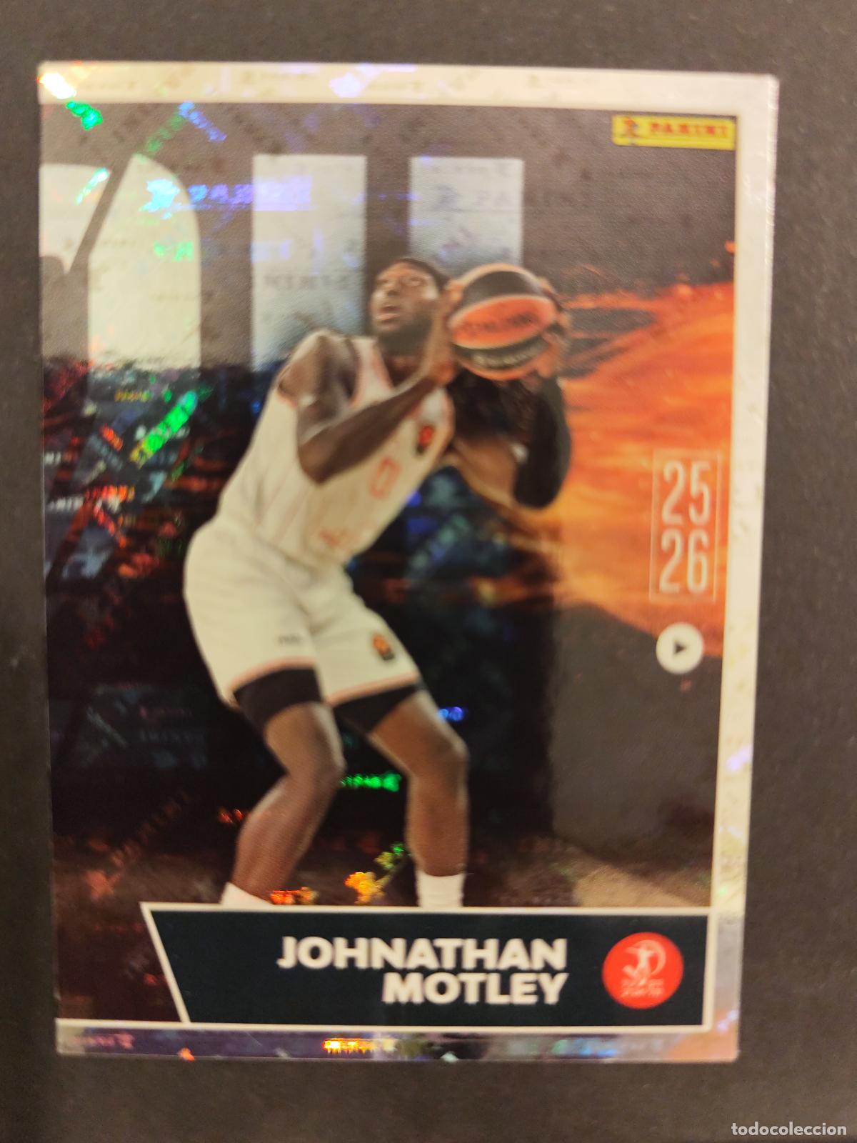 Sammelleidenschaft Sport: 43 JOHNATHAN MOTLEY HAPOEL TEL AVIV HEAD TO HEAD EUROLEAGUE 2025 2026 25 26 BALONCESTO