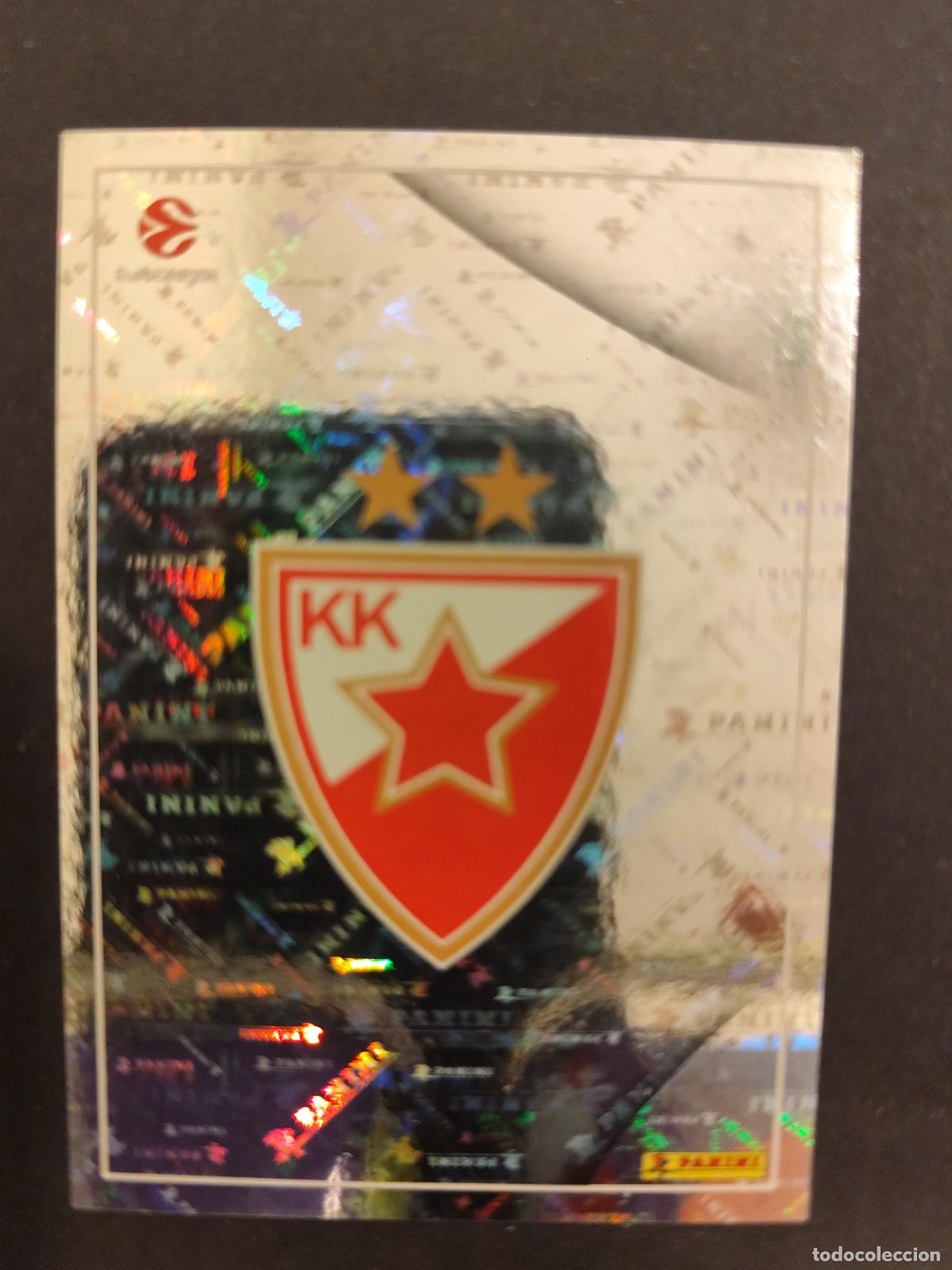 Sammelleidenschaft Sport: 95 TEAM LOGO ESTRELLA ROJA BELGRADO ESCUDO EUROLEAGUE 2025 2026 25 26 BALONCESTO