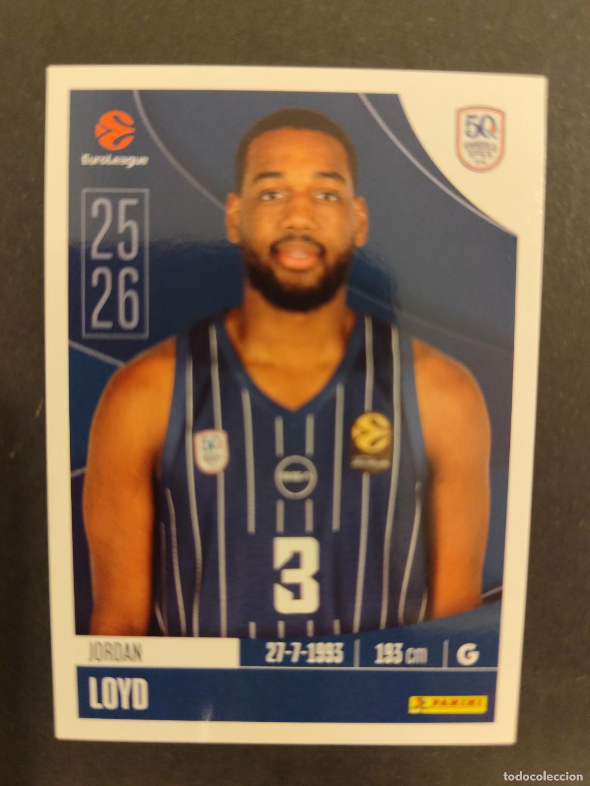 Sammelleidenschaft Sport: 49 JORDAN LOYD ANADOLU EFES PILSEN EUROLEAGUE 2025 2026 25 26 BALONCESTO