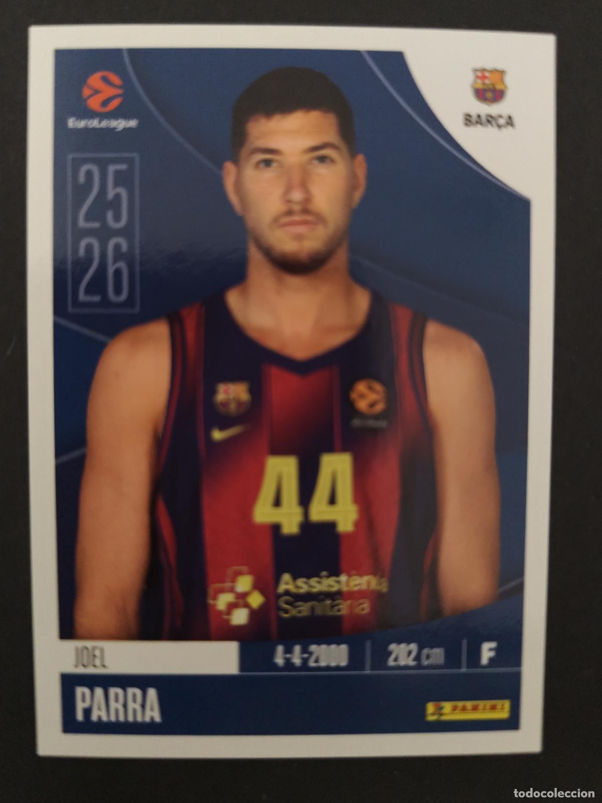 Sports collectibles: 157 JOEL PARRA BARCELONA BAR&Ccedil;A EUROLEAGUE 2025 2026 25 26 BALONCESTO