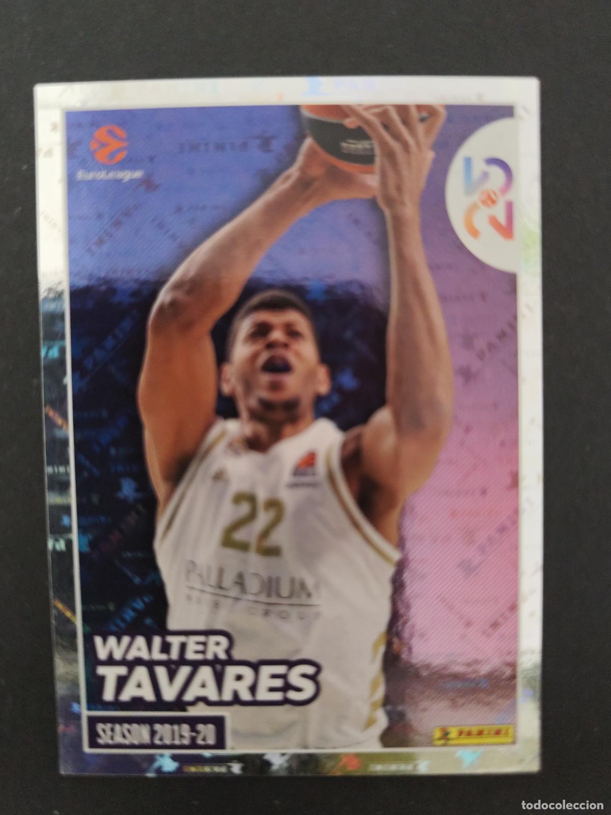 Sammelleidenschaft Sport: 414 WALTER TAVARES REAL MADRID EUROLEAGUE 2025 2026 25 26 BALONCESTO