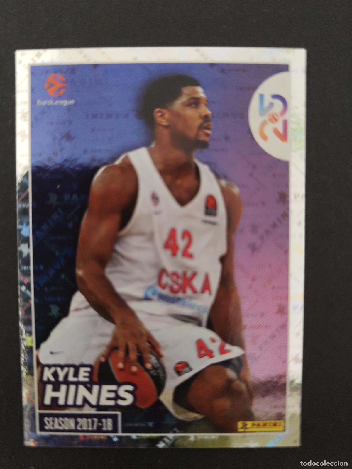 Sammelleidenschaft Sport: 417 KYLE HINES OLIMPIA MILANO EUROLEAGUE 2025 2026 25 26 BALONCESTO