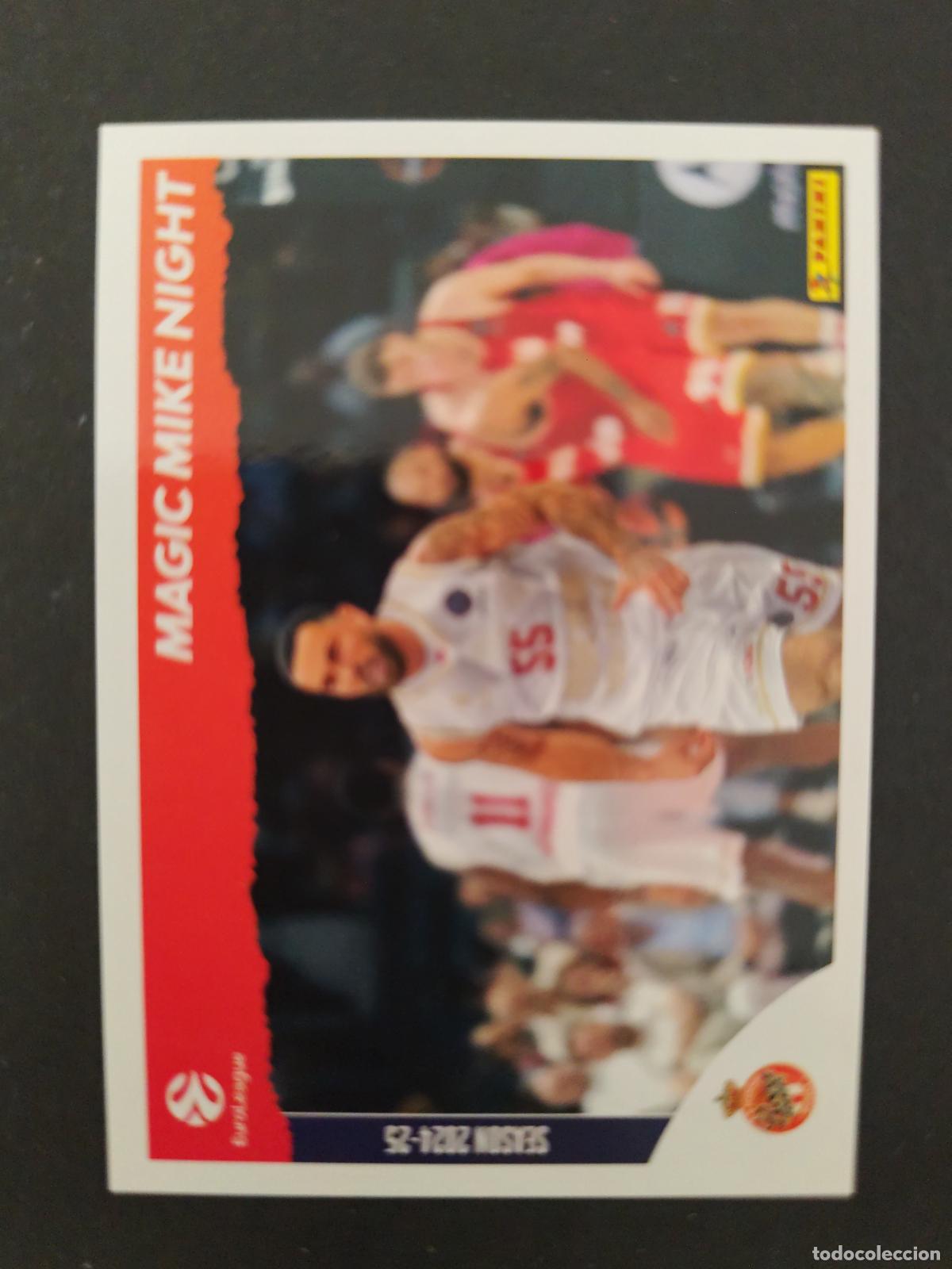 Sammelleidenschaft Sport: 425 MAGIC MIKE NIGHT AS MONACO EUROLEAGUE 2025 2026 25 26 BALONCESTO