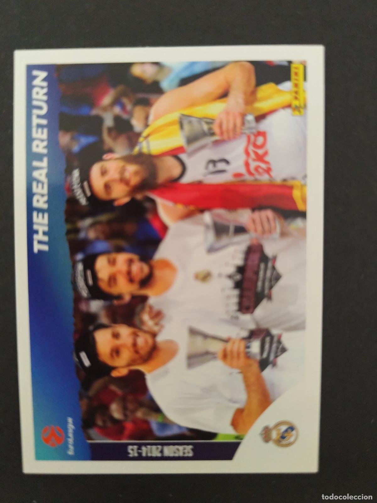 Sammelleidenschaft Sport: 440 THE REAL RETURN REAL MADRID EUROLEAGUE 2025 2026 25 26 BALONCESTO