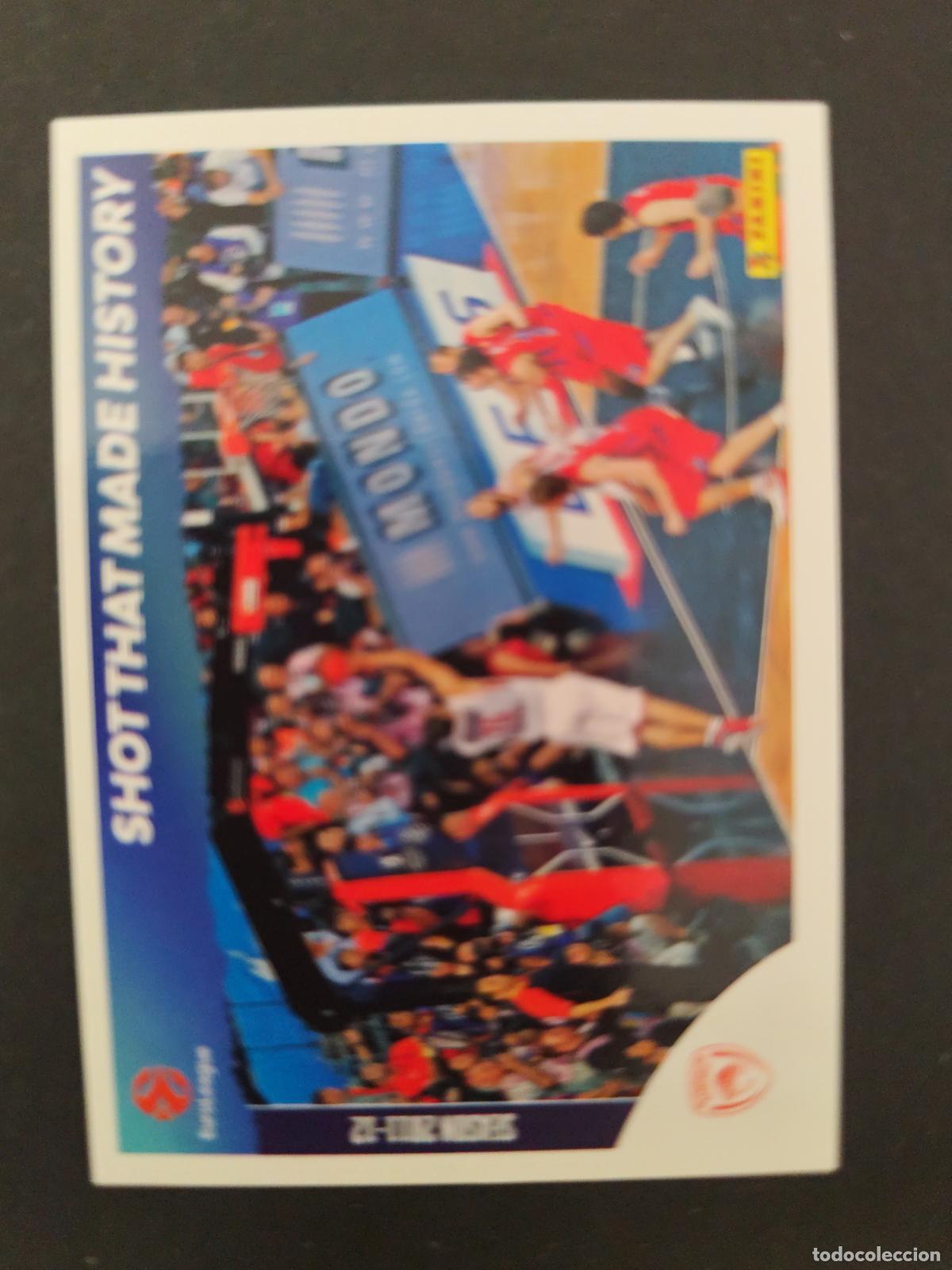 Sammelleidenschaft Sport: 443 SHOT THAT MADE HISTORY OLYMPIACOS EUROLEAGUE 2025 2026 25 26 BALONCESTO