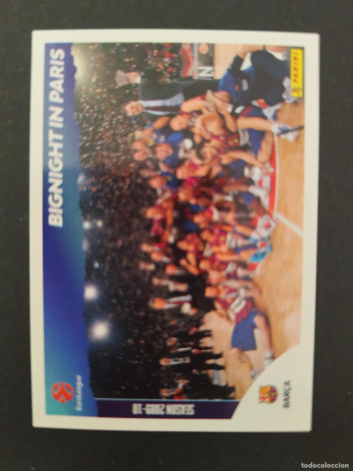 Sammelleidenschaft Sport: 445 BIG NIGHT IN PARIS REGAL BARCELONA BAR&Ccedil;A EUROLEAGUE 2025 2026 25 26 BALONCESTO