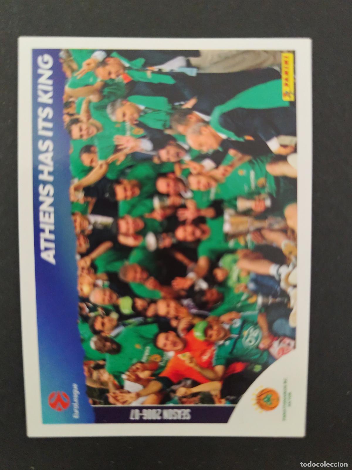 Sammelleidenschaft Sport: 448 ATHENS HAS ITS KING PANATHINAIKOS EUROLEAGUE 2025 2026 25 26 BALONCESTO