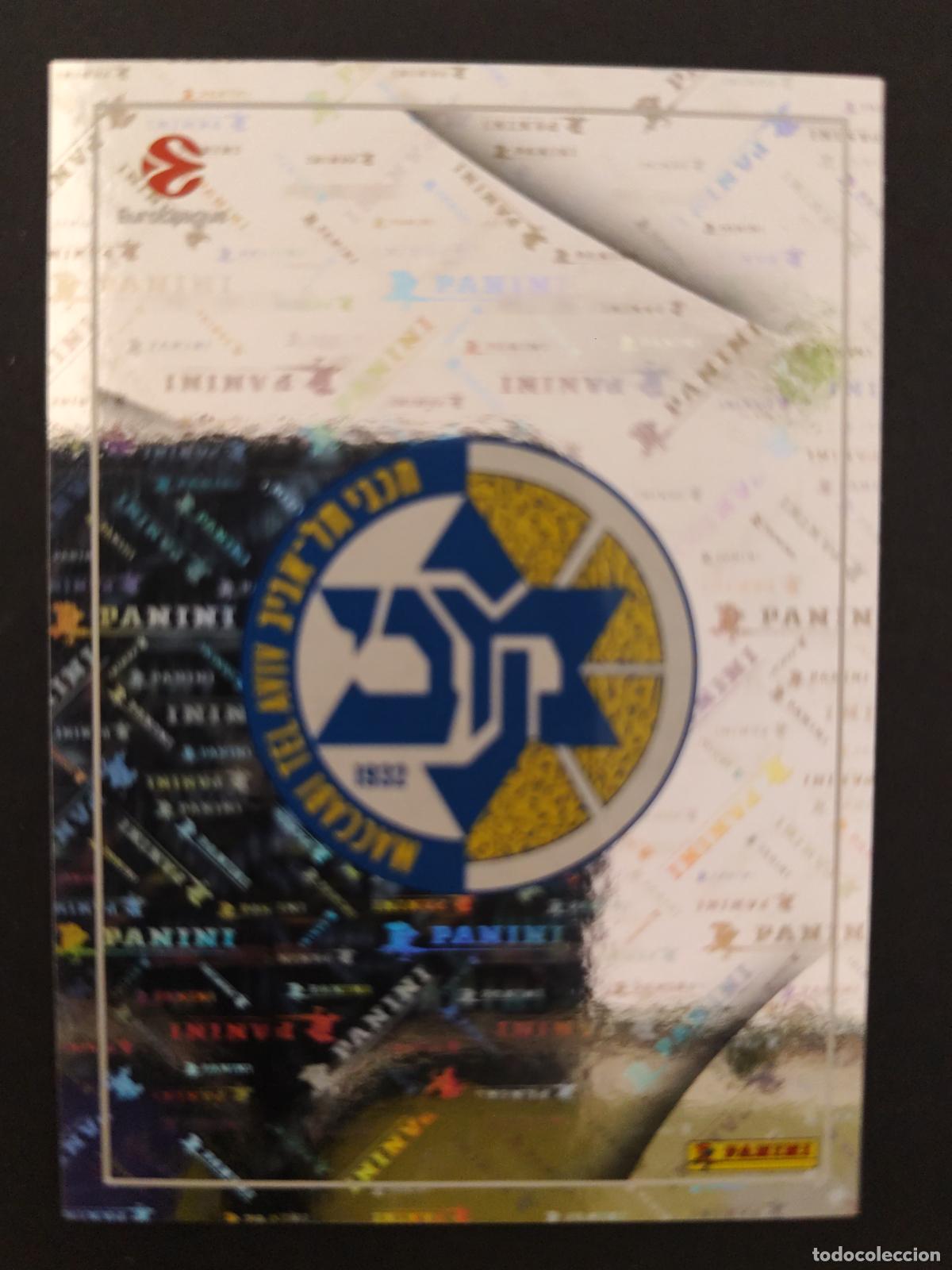 Colecionismo desportivo: 231 TEAM LOGO MACCABI TEL AVIV ESCUDO EUROLEAGUE 2025 2026 25 26 BALONCESTO