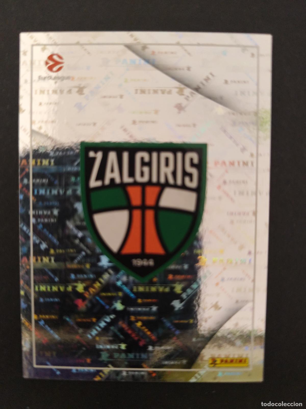 Sammelleidenschaft Sport: 367 TEAM LOGO ŽALGIRIS KAUNAS ESCUDO EUROLEAGUE 2025 2026 25 26 BALONCESTO