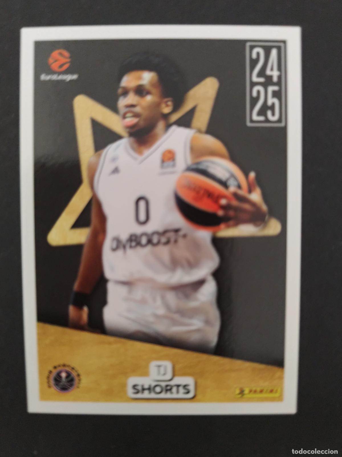 Sammelleidenschaft Sport: 387 TJ SHORTS PARIS BASKETBALL AWARDS EUROLEAGUE 2025 2026 25 26 BALONCESTO
