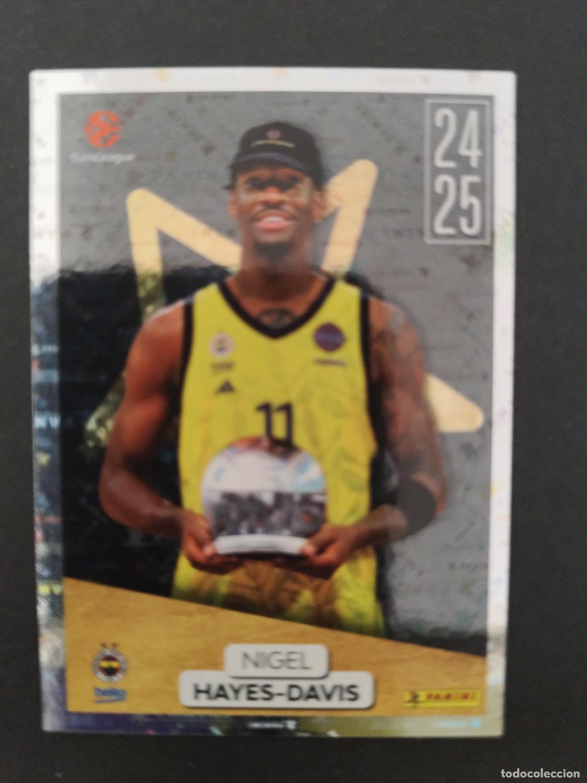 Sammelleidenschaft Sport: 385 NIGEL HAYES-DAVIS FENERBAH&Ccedil;E AWARDS EUROLEAGUE 2025 2026 25 26 BALONCESTO