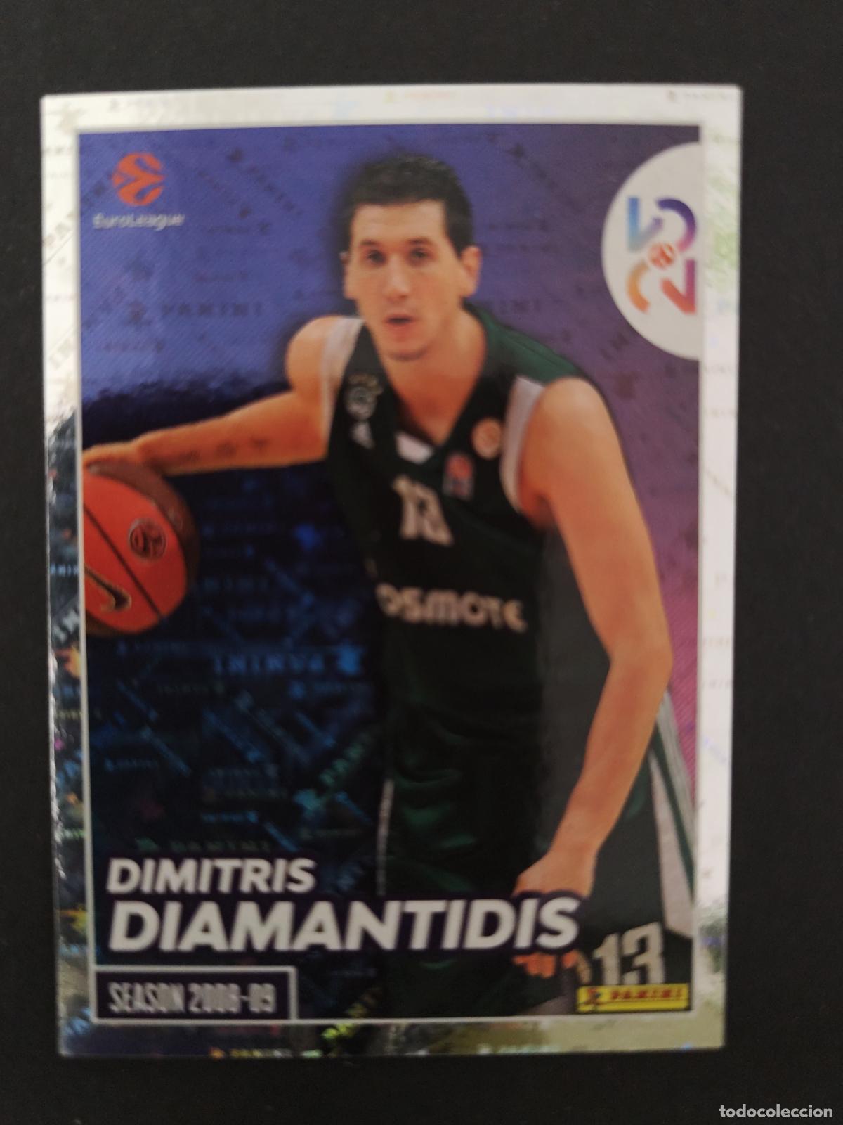 Coleccionismo deportivo: 405 DIMITRIS DIAMANTIDIS PANATHINAIKOS EUROLEAGUE 2025 2026 25 26 BALONCESTO