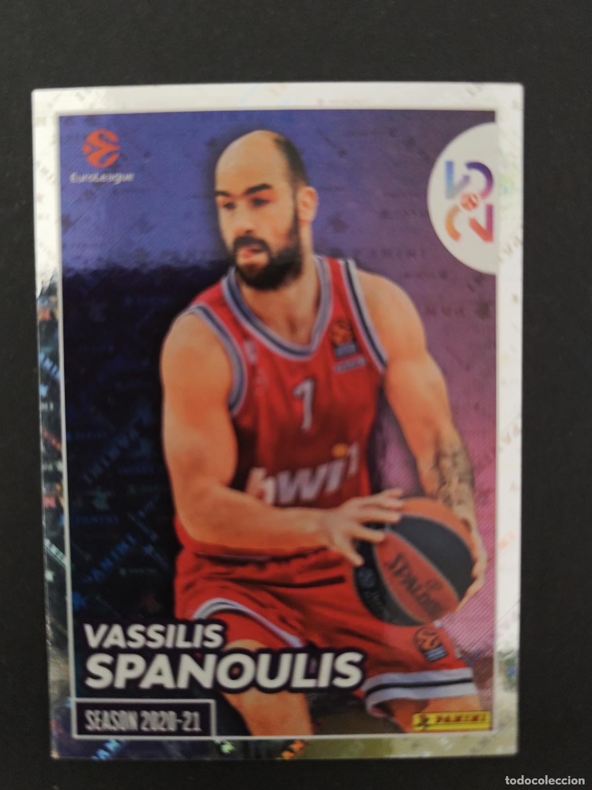 Coleccionismo deportivo: 403 VASSILIS SPANOULIS OLYMPIACOS EUROLEAGUE 2025 2026 25 26 BALONCESTO