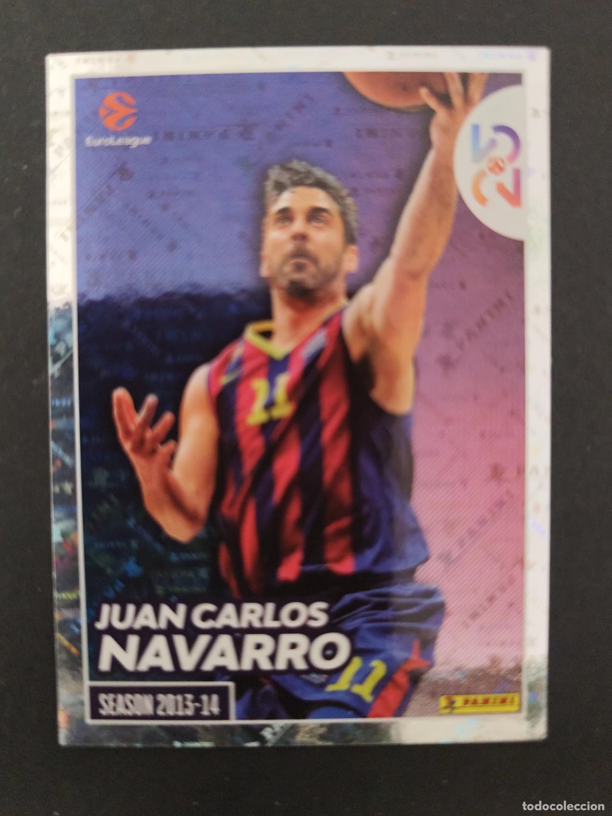 Coleccionismo deportivo: 418 JUAN CARLOS NAVARRO BARCELONA BAR&Ccedil;A EUROLEAGUE 2025 2026 25 26 BALONCESTO