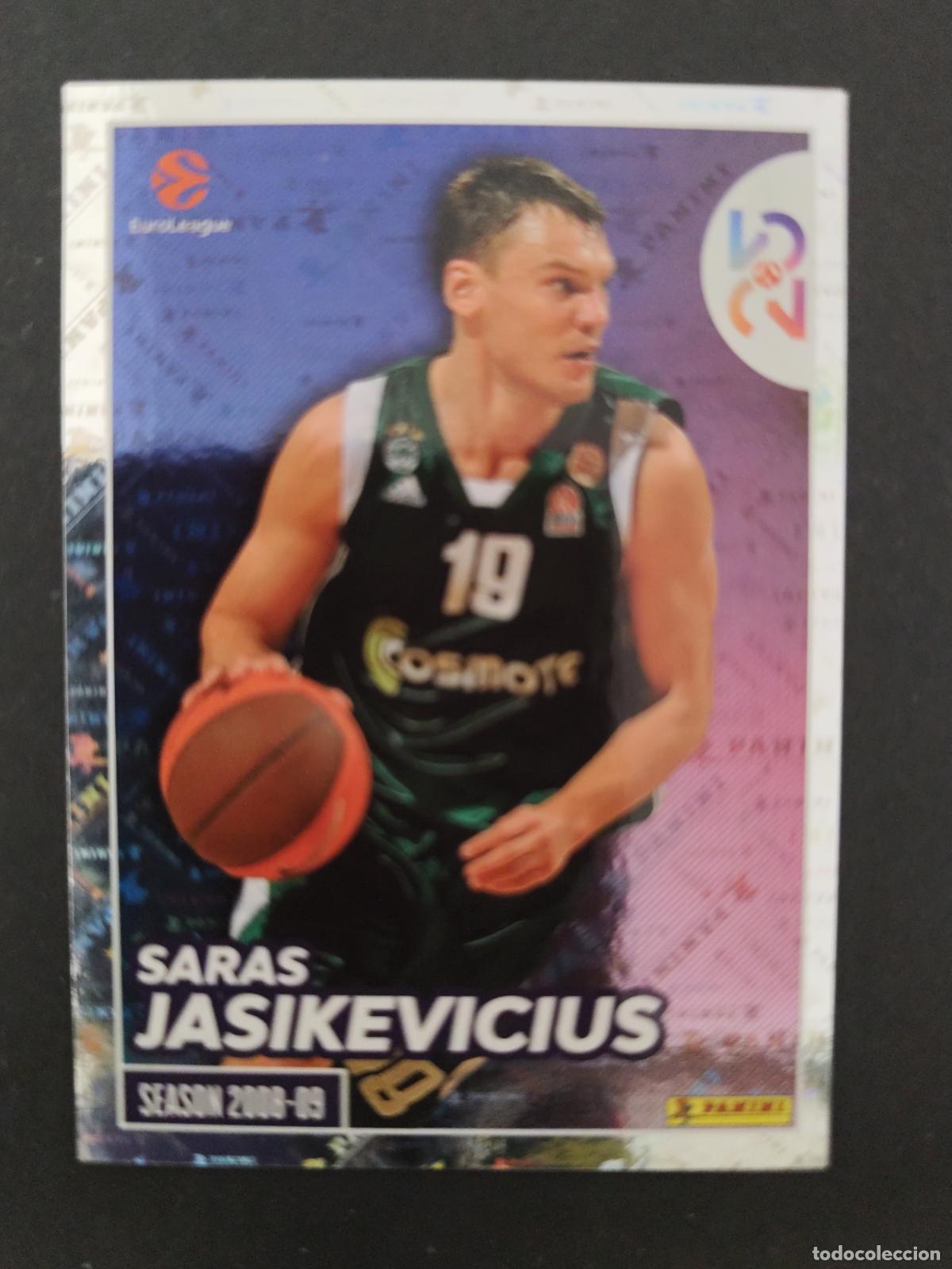 Coleccionismo deportivo: 424 SARAS JASIKEVICIUS ŽALGIRIS KAUNAS EUROLEAGUE 2025 2026 25 26 BALONCESTO