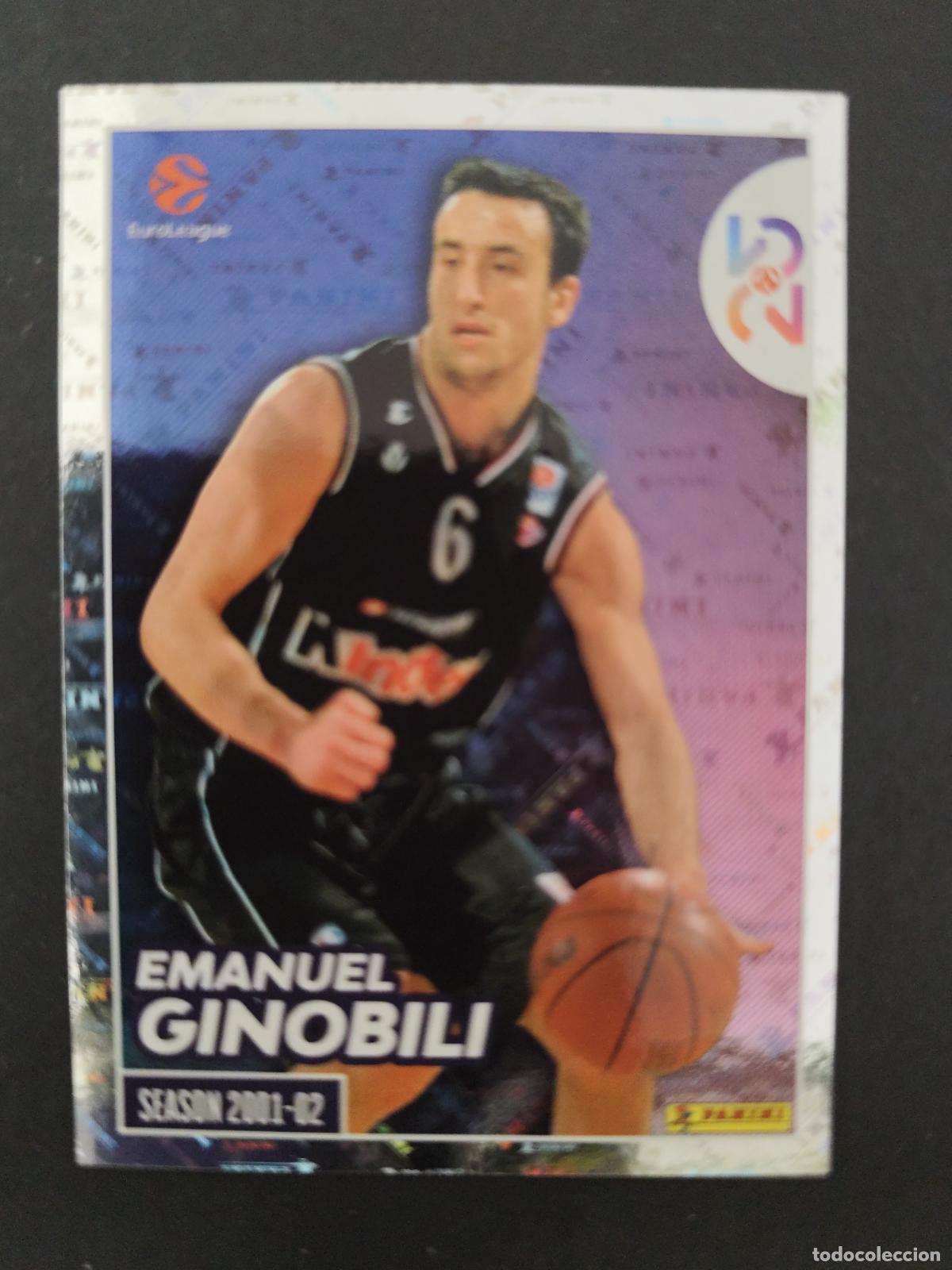 Coleccionismo deportivo: 421 MANU GINOBILI VIRTUS BOLOGNA EUROLEAGUE 2025 2026 25 26 BALONCESTO