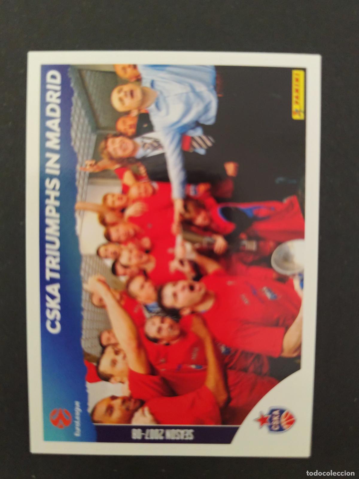 Coleccionismo deportivo: 447 CSKA TRIUMPHS IN MADRID CSKA MOSCOW EUROLEAGUE 2025 2026 25 26 BALONCESTO