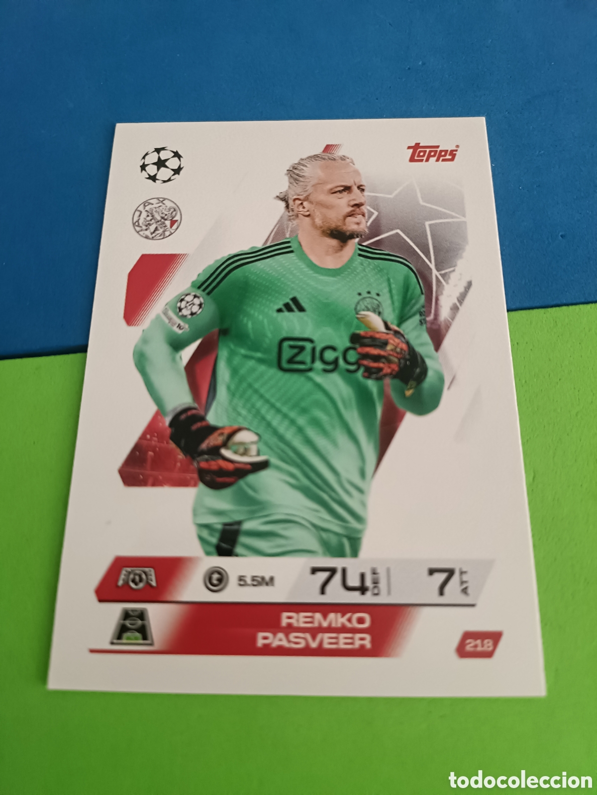 Coleccionismo deportivo: Topps Match Attax 2025 2026 - 218 Remko Pasveer