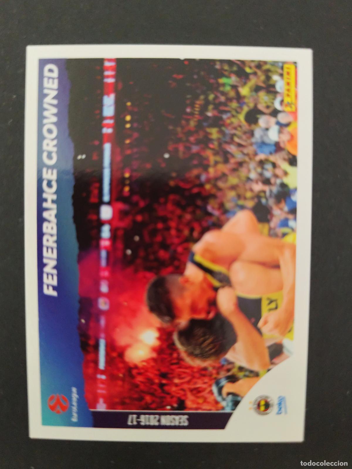 Collezionismo sportivo: 438 CROWNED FENERBAH&Ccedil;E EUROLEAGUE 2025 2026 25 26 BALONCESTO