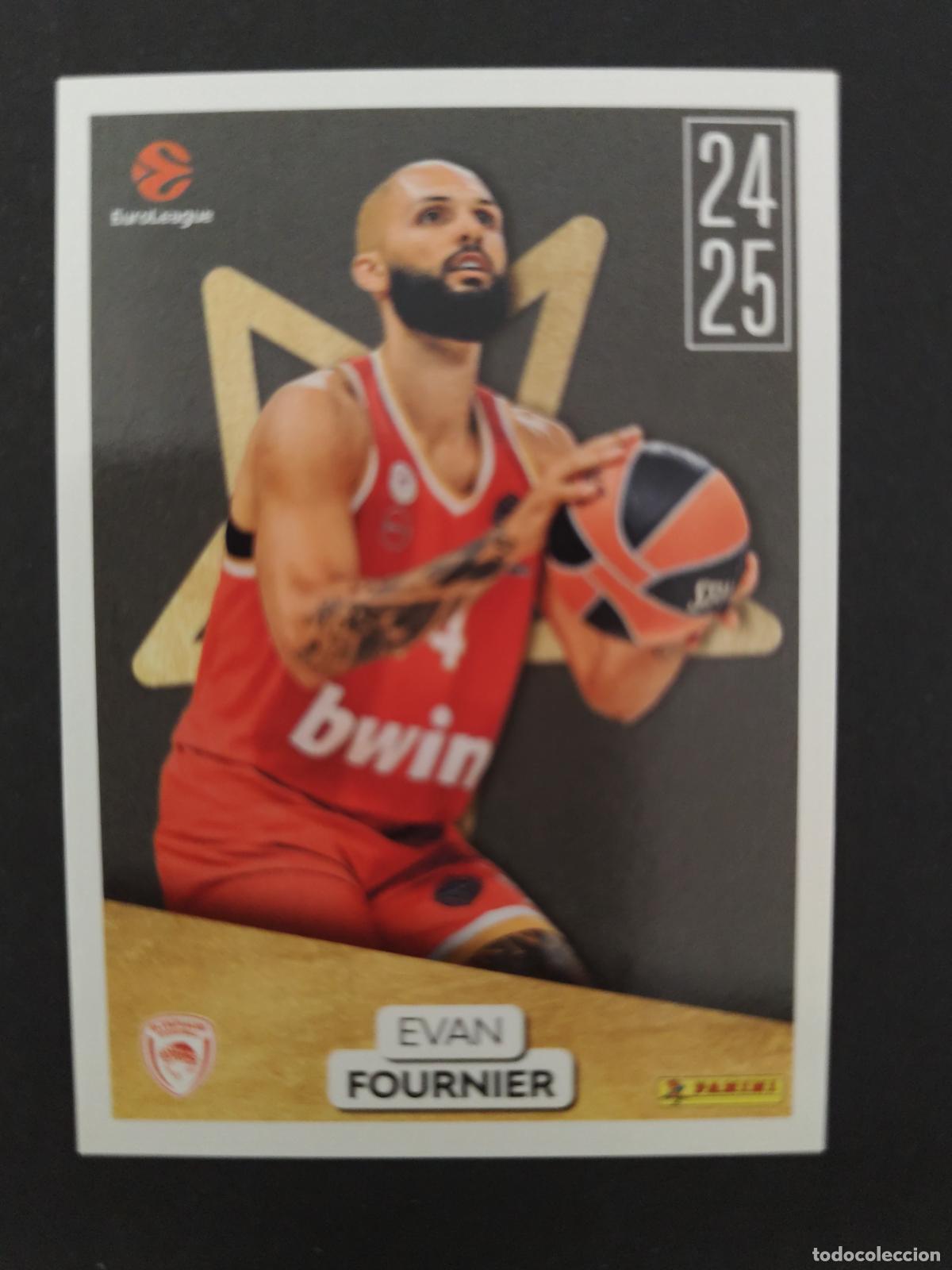 Coleccionismo deportivo: 394 EVAN FOURNIER OLYMPIACOS AWARDS EUROLEAGUE 2025 2026 25 26 BALONCESTO