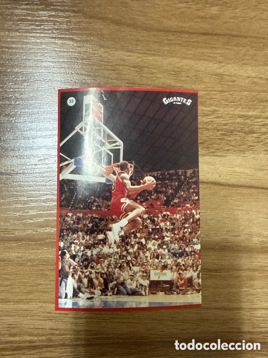 Coleccionismo deportivo: 1987 MICHAEL JORDAN N&ordm; 33 GIGANTES NBA SIN PEGAR