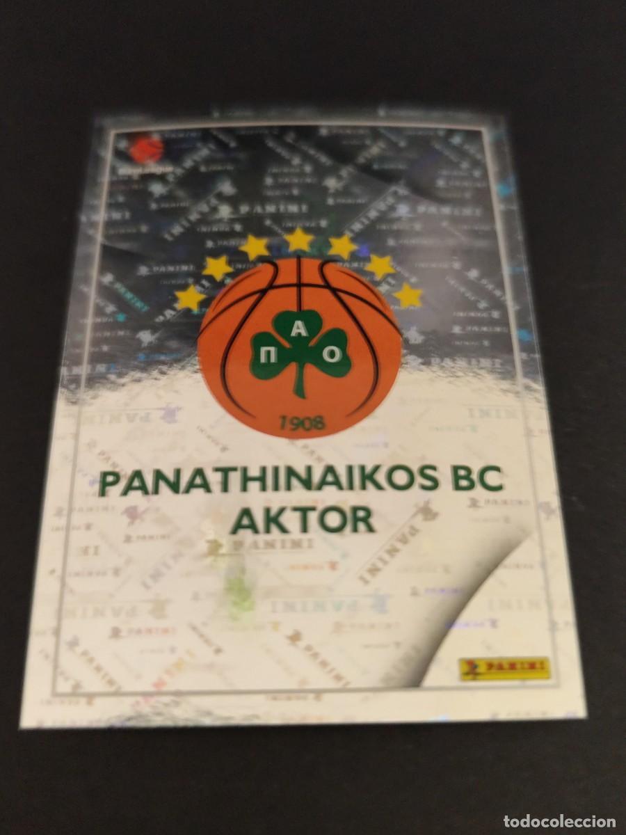 Colecionismo desportivo: 265 TEAM LOGO ESCUDO PANATHINAIKOS EUROLEAGUE 2025 2026 25 26 BALONCESTO