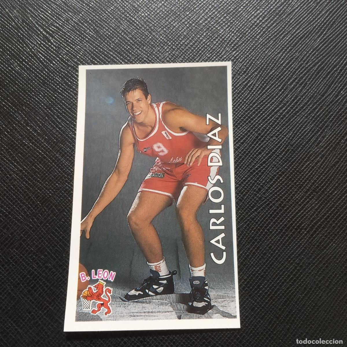 Colecionismo desportivo: 153 CARLOS DIAZ LEON MUNDICROMO ACB 96 97 BALONCESTO 1996 1997 - SIN PEGAR - A126 PG73