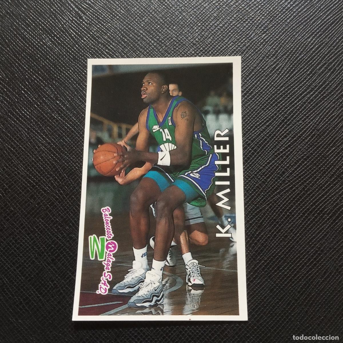 Coleccionismo deportivo: 92 K MILLER MALAGA MUNDICROMO ACB 96 97 BALONCESTO 1996 1997 - SIN PEGAR - A126 PG82