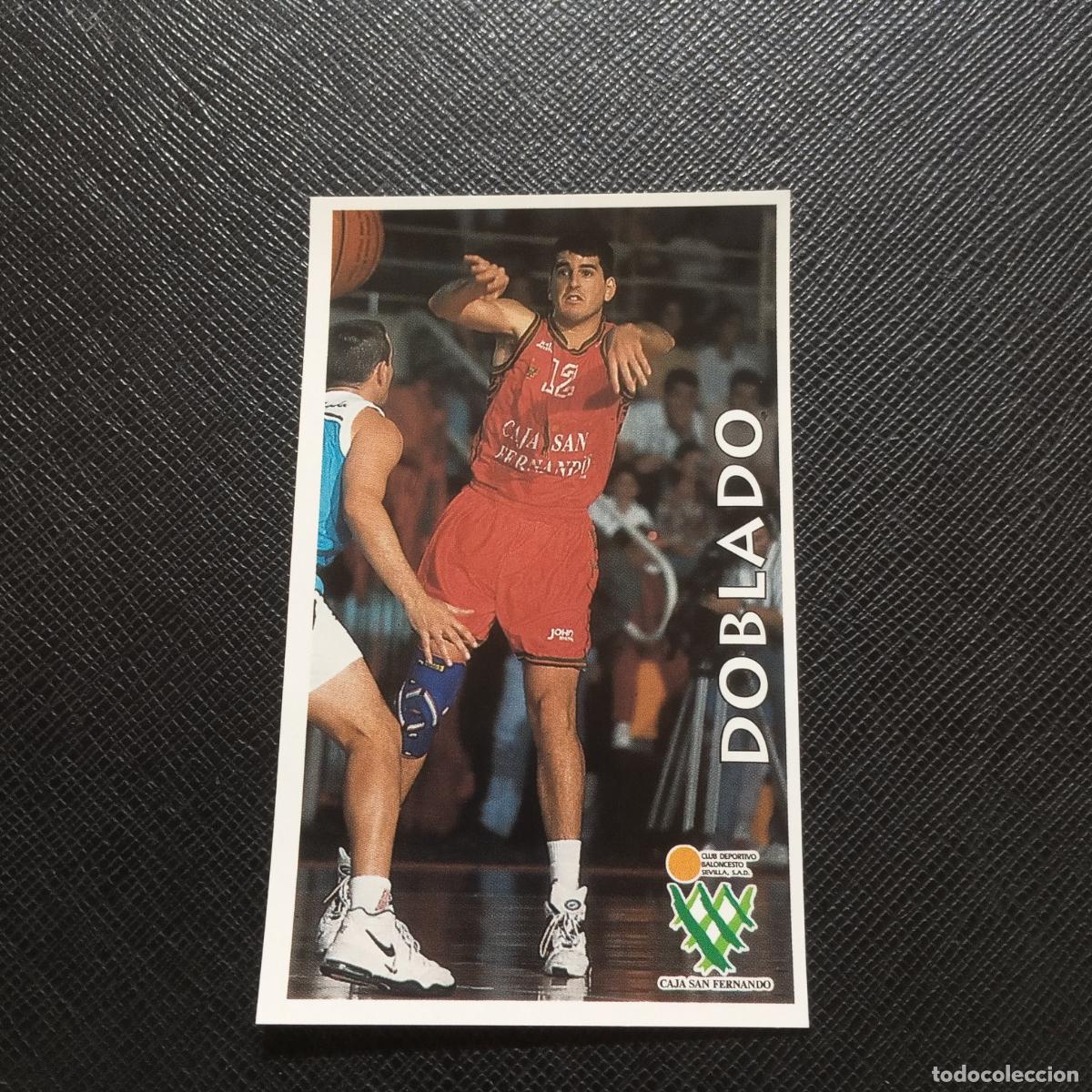 Coleccionismo deportivo: 24 DOBLADO CAJA SAN FERNANDO MUNDICROMO ACB 96 97 BALONCESTO 1996 1997 - SIN PEGAR - A126 PG82