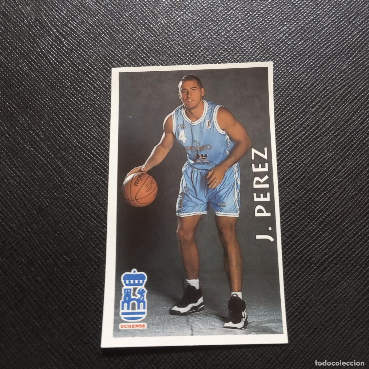 Coleccionismo deportivo: 218 J PEREZ OURENSE MUNDICROMO ACB 96 97 BALONCESTO 1996 1997 - SIN PEGAR - A126 PG82